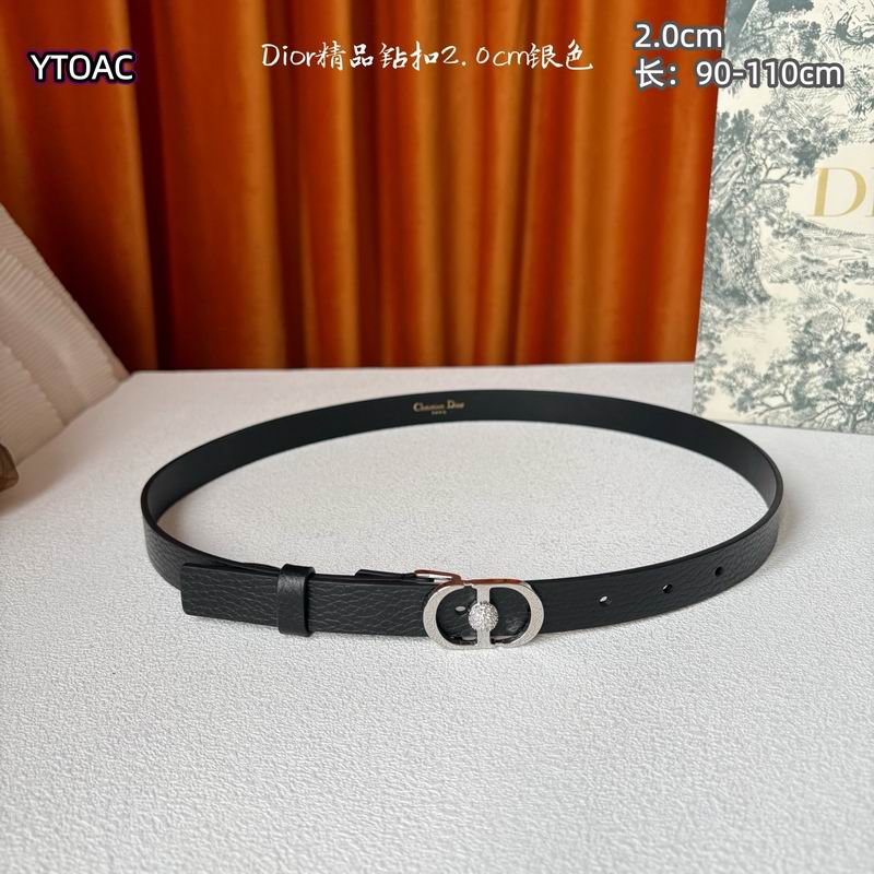 Dior belt 20mmX90-115cm 8L32